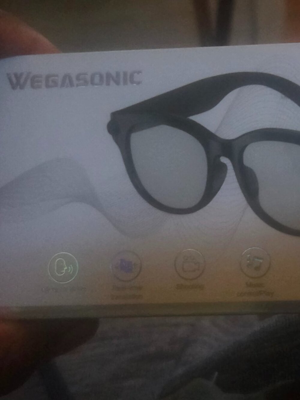 Wegasonic AI smart glasses s99